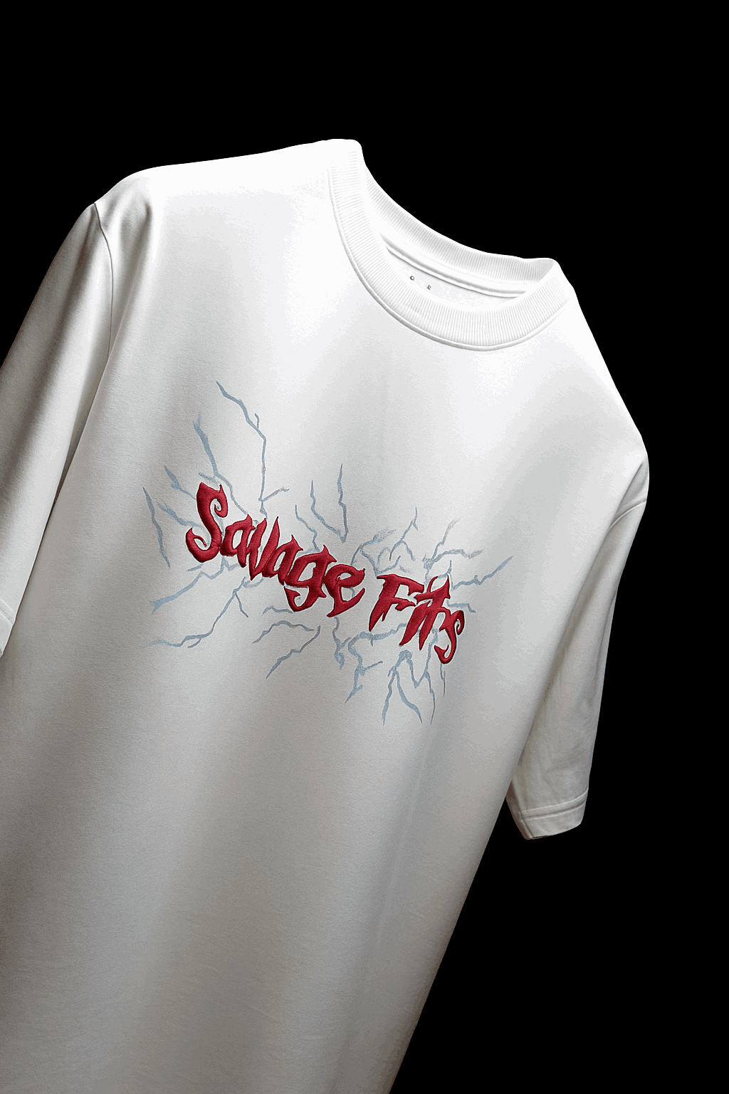 Hellthusiastic streetwear t-shirt front view, 100% Terry Cotton